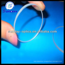 Round glass windows optical with coating